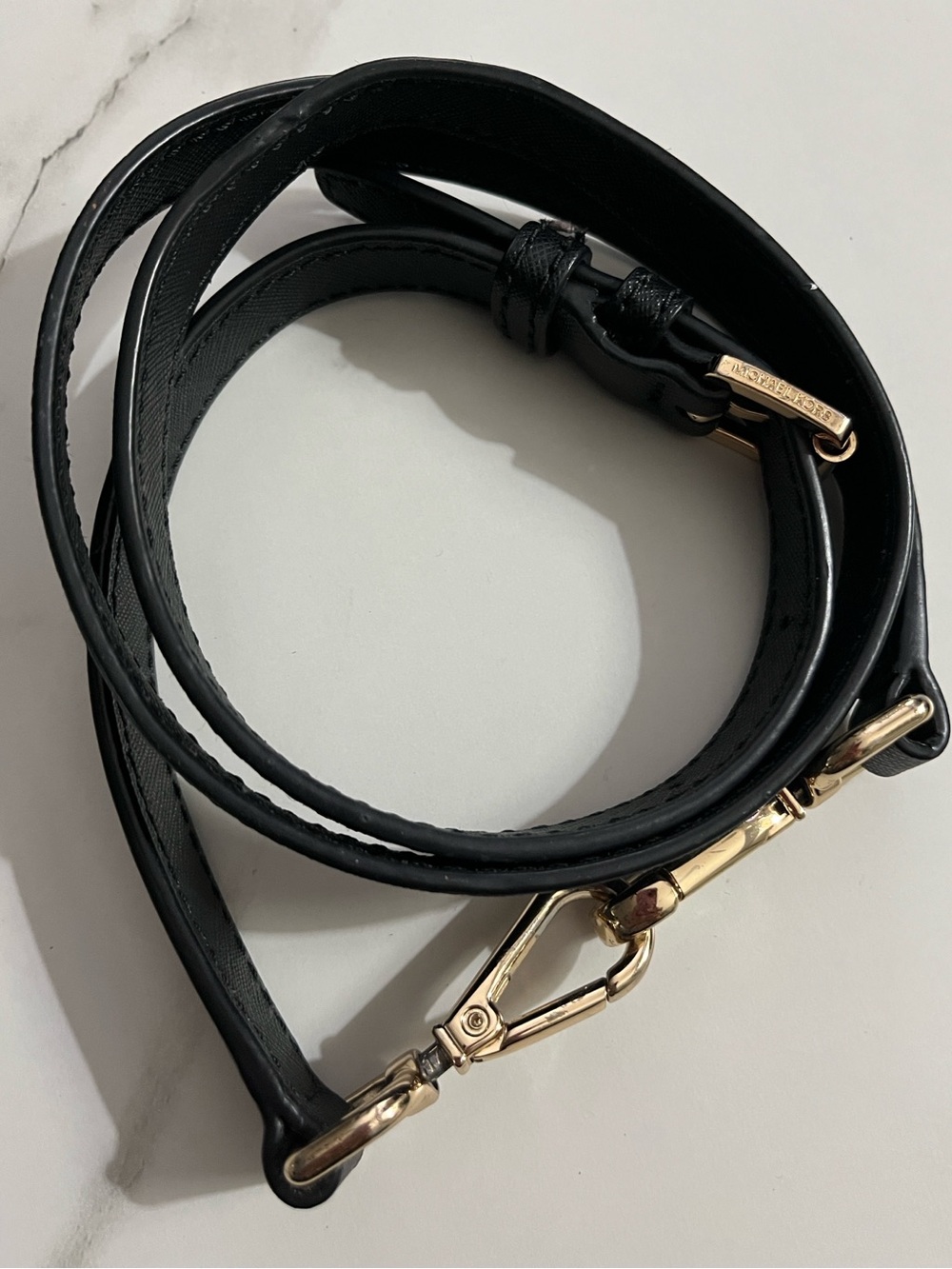 Michael Kors Black Saffiano Leather Strap - Picture 2 of 7